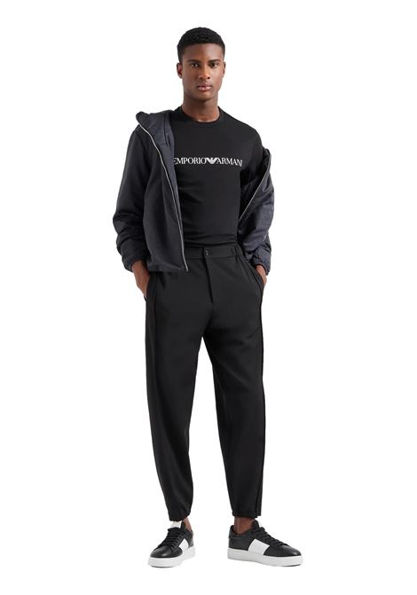 T-shirt manica lunga con logo EMPORIO ARMANI | T-shirt | 8N1TN8 1JPZZ0021